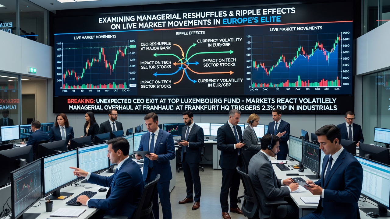 Live market movements following coaching changes in elite European divisions