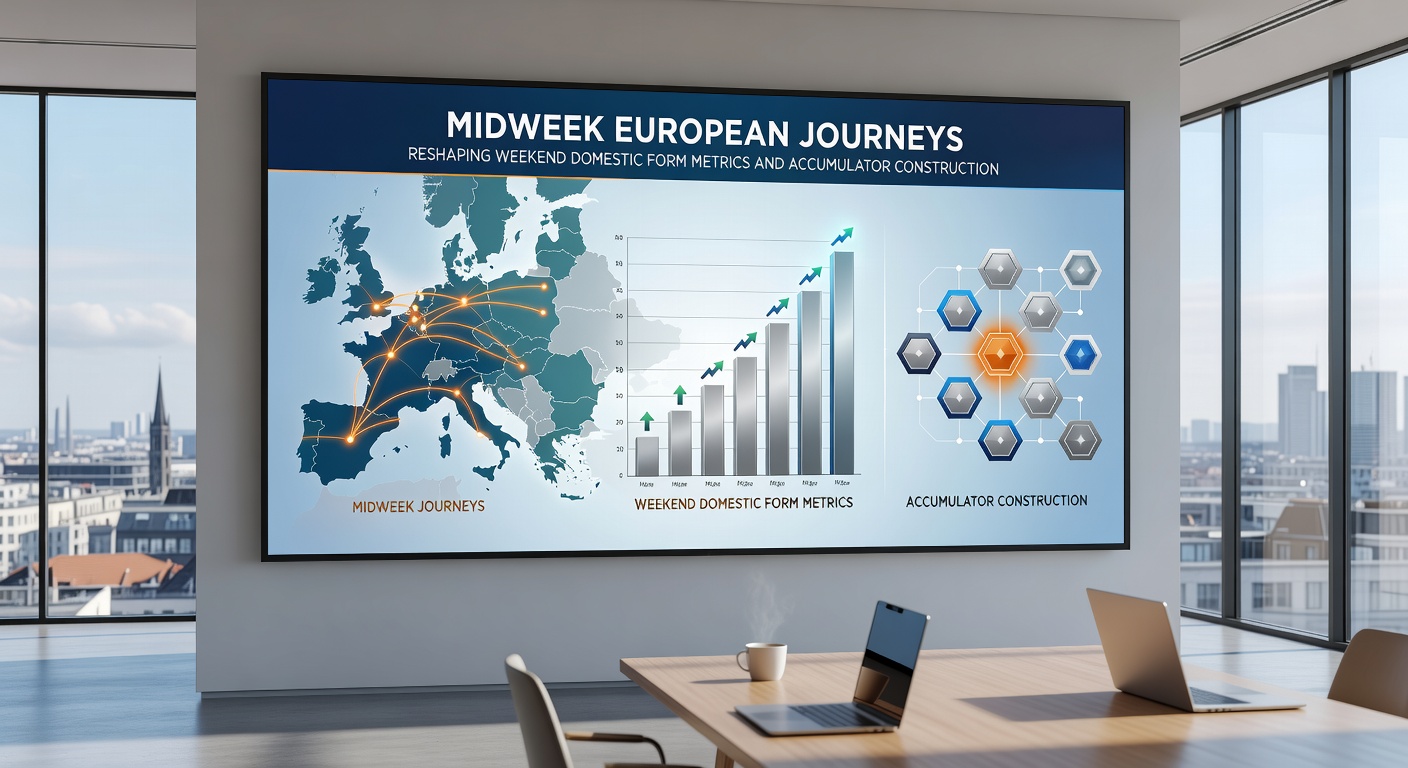 Analysts reviewing match data on large screens inside a modern football operations room