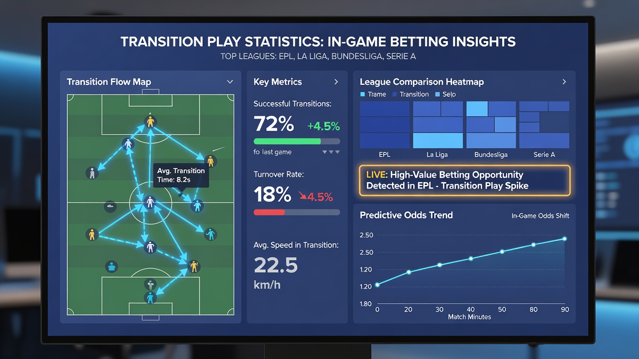 In-game transition sequences captured during Bundesliga and Serie A fixtures